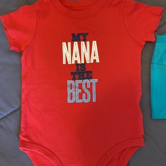 BUNDLE 18 months Bodysuits (2) & T-Shirt Boy or Girl - Picture 4 of 8